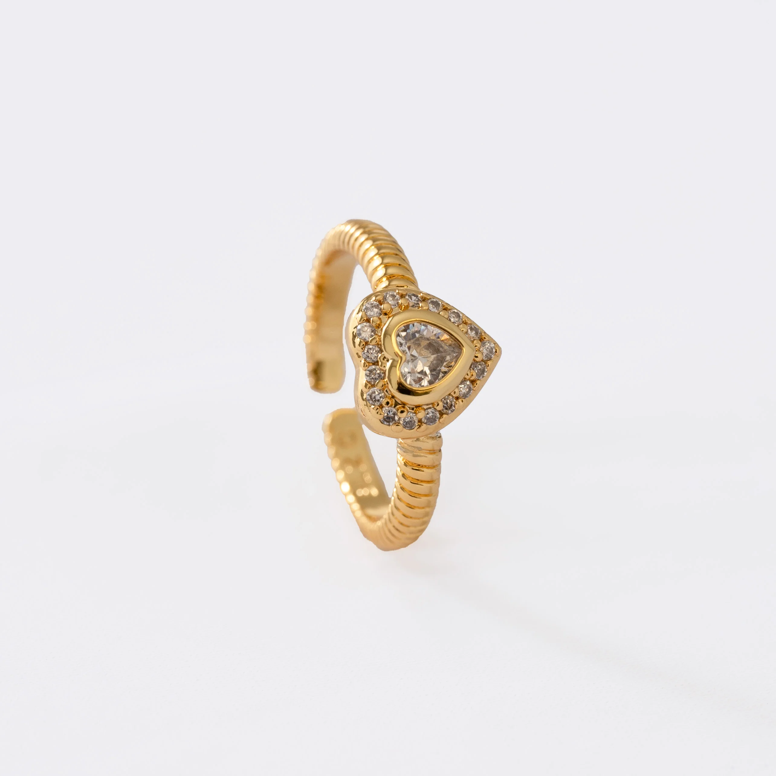 Anillo Cristal Love Ajustable